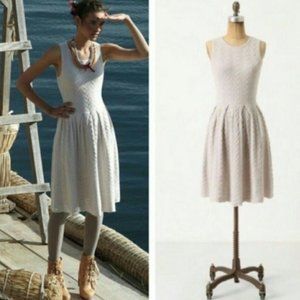 Anthropologie Cable Knit Dress Sz XS